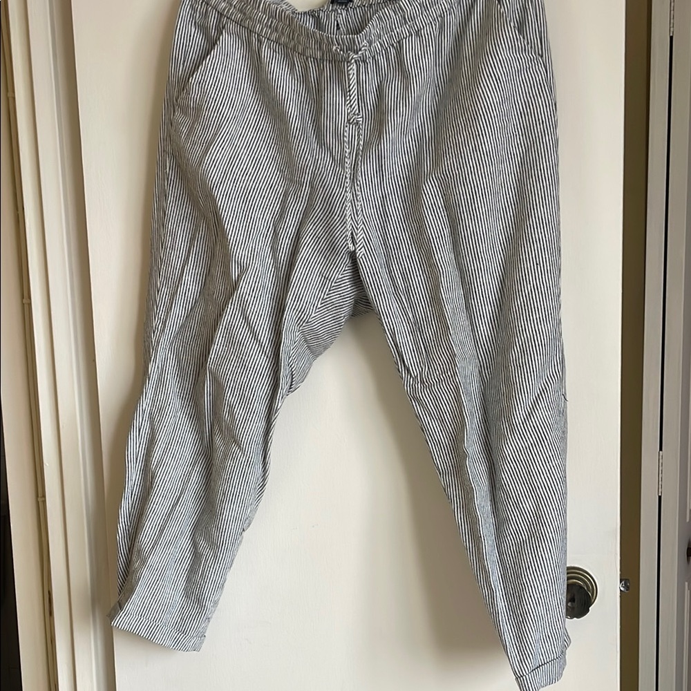 Women’s Striped Gray Pants